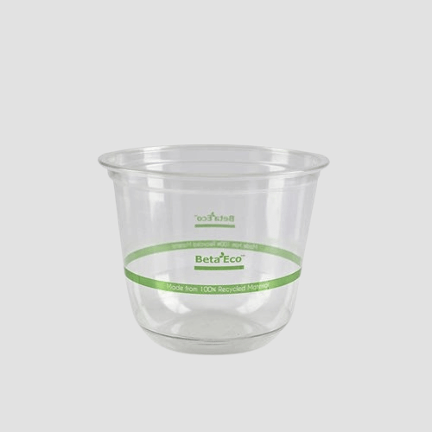 BetaEco UShape RPET Green Line Cup - Sigma Supply
