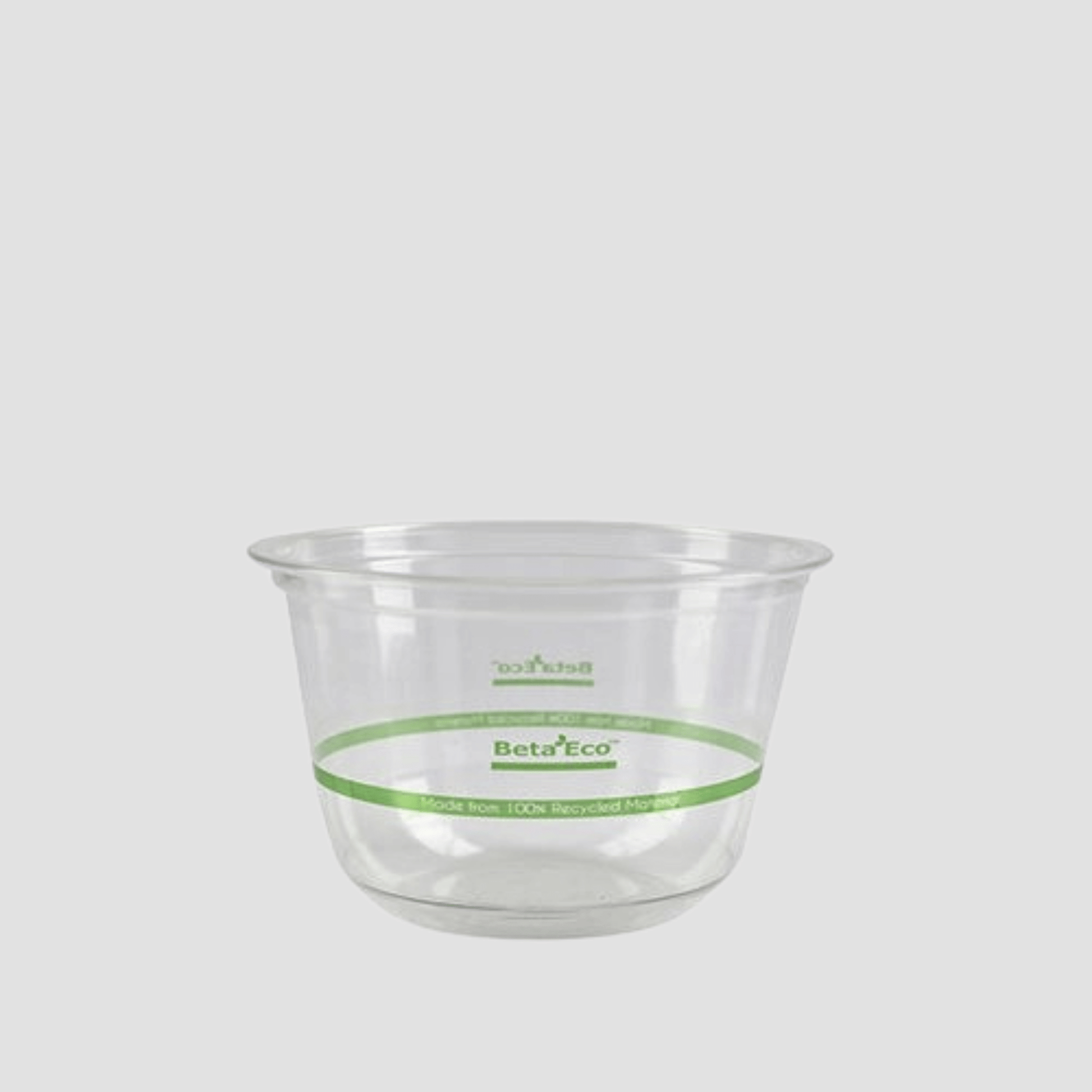 BetaEco UShape RPET Green Line Cup - Sigma Supply