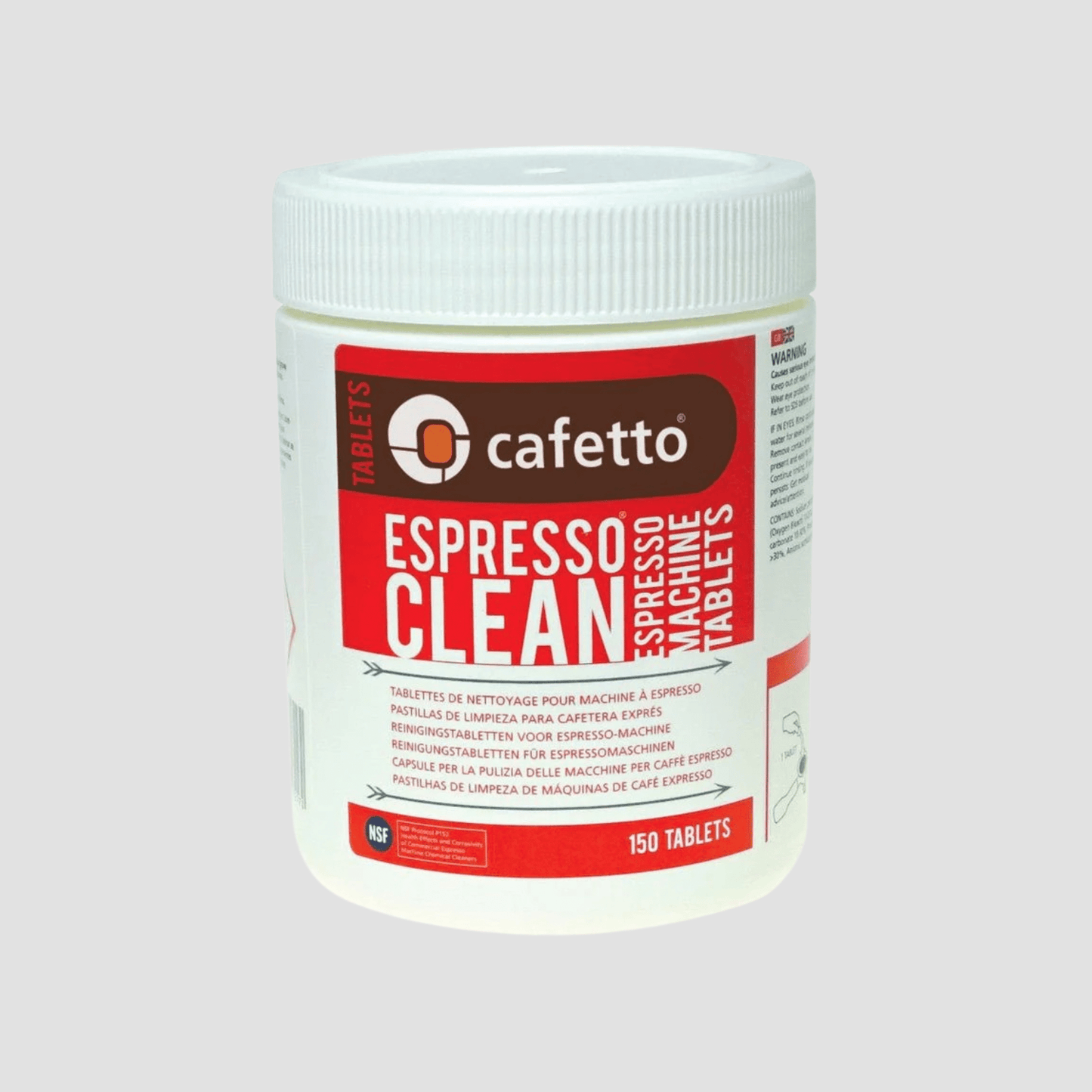 Cafetto Espresso Clean Tablets 150 Tablets - Sigma Supply